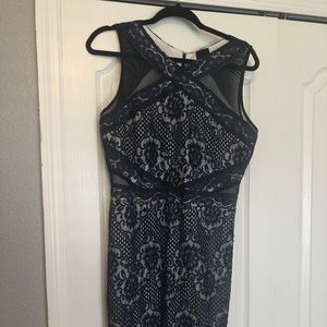Blue lace dress - Perfect party dress